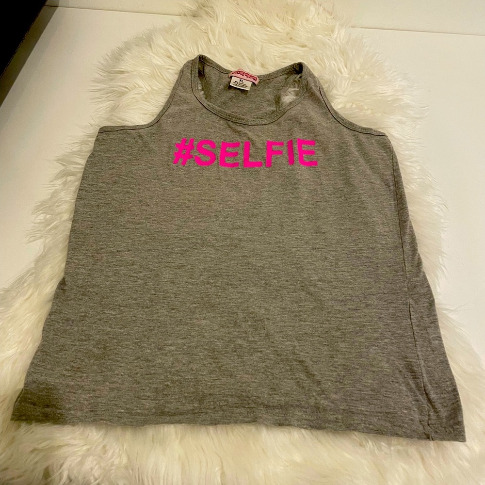 Racer back #selfie tee!